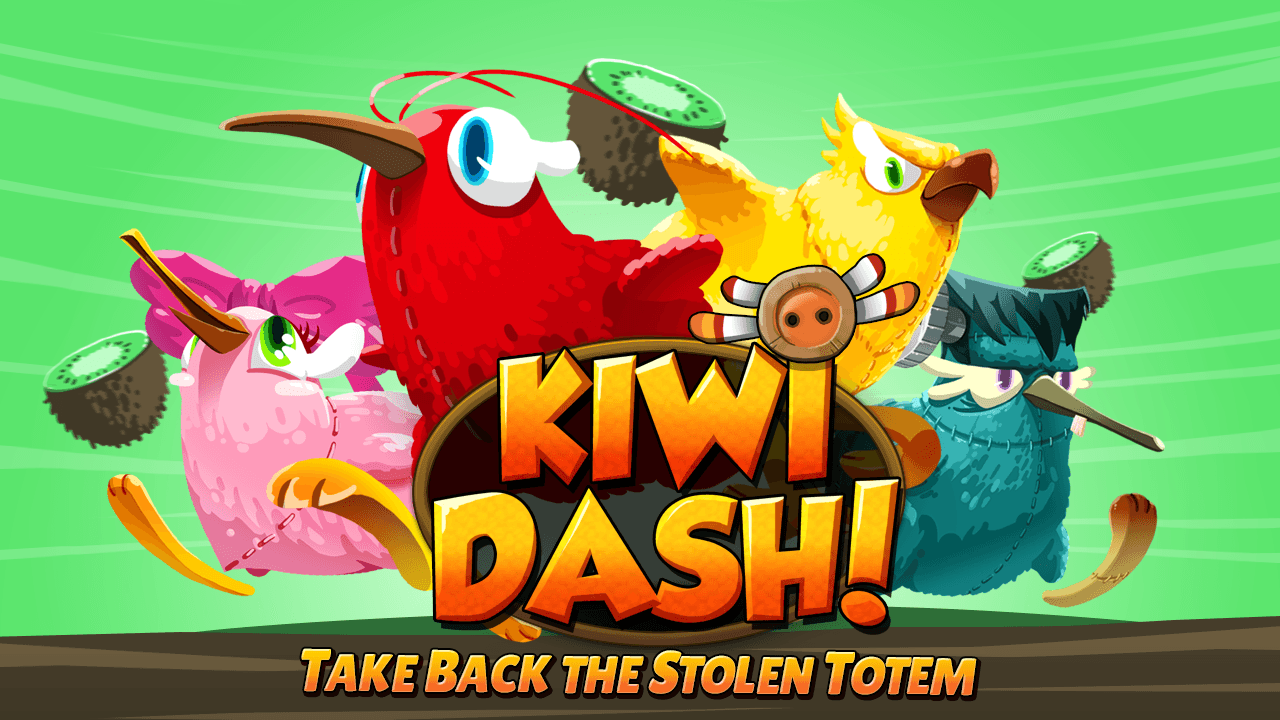 Kiwi Dash, Game Endless Runner Gratis dari GAMEVIL!