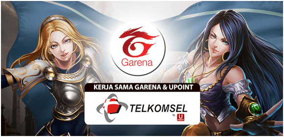 Garena Indonesia Resmi Bekerjasama dengan Telkomsel Upoint