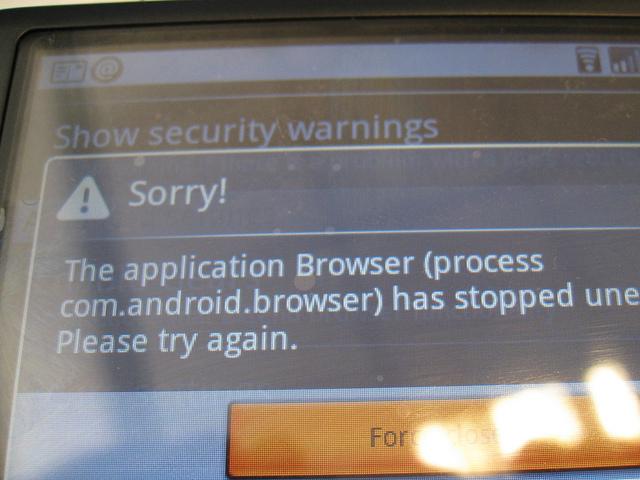 OS Android Gingerbread Punya Tingkat Crash Paling Tinggi