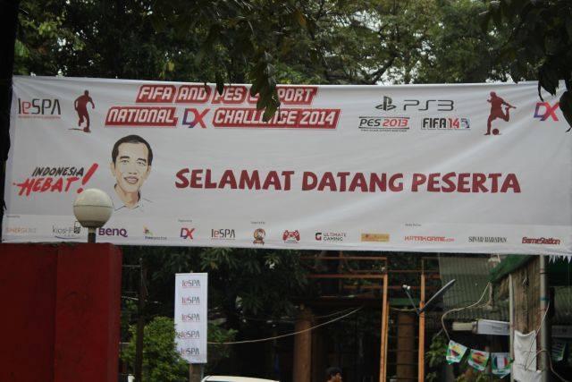 Perebutan Piala Jokowi FIFA dan PES E-Sport national D-X Challenge Berakhir Dramatis