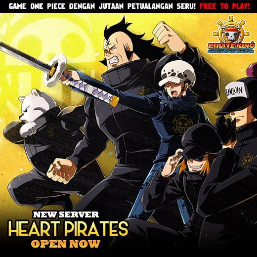 Pirate King Luncukan Server Baru `Heart of Pirate`