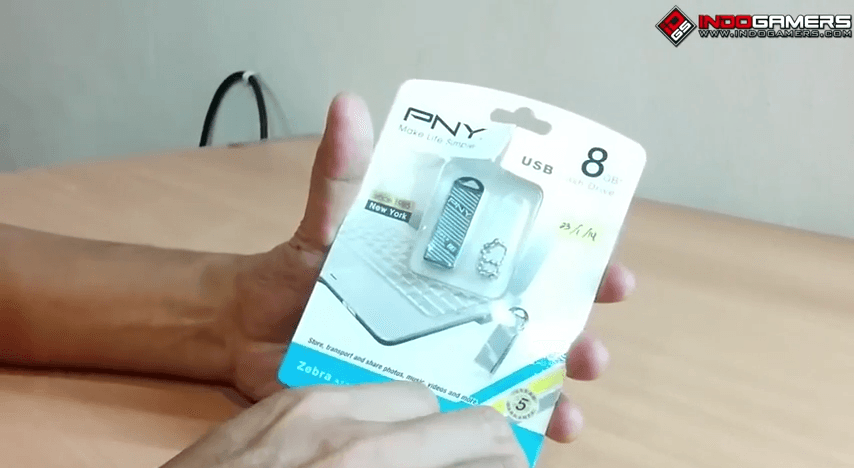 Unboxing PNY Flash Drive 8GB, Flash Drive Tahan Air dan Goncangan