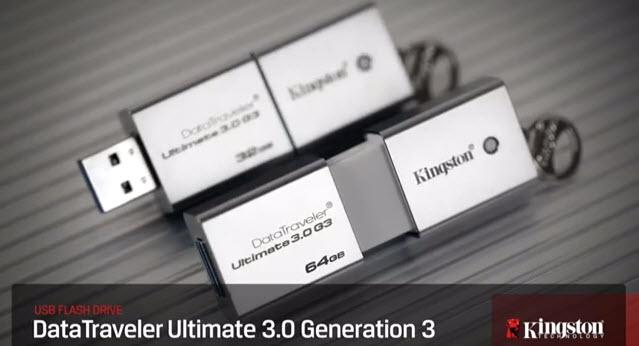 Transfer Data Lebih Cepat Dengan Kingston Ultimate G3 32GB USB 3.0
