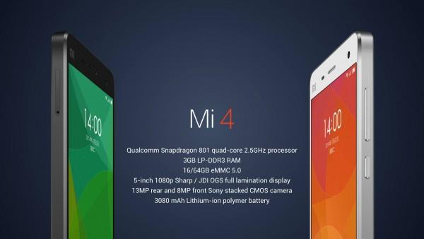 Xiaomi Resmi Perkenalkan Ponsel Terbaru Mereka Mi4