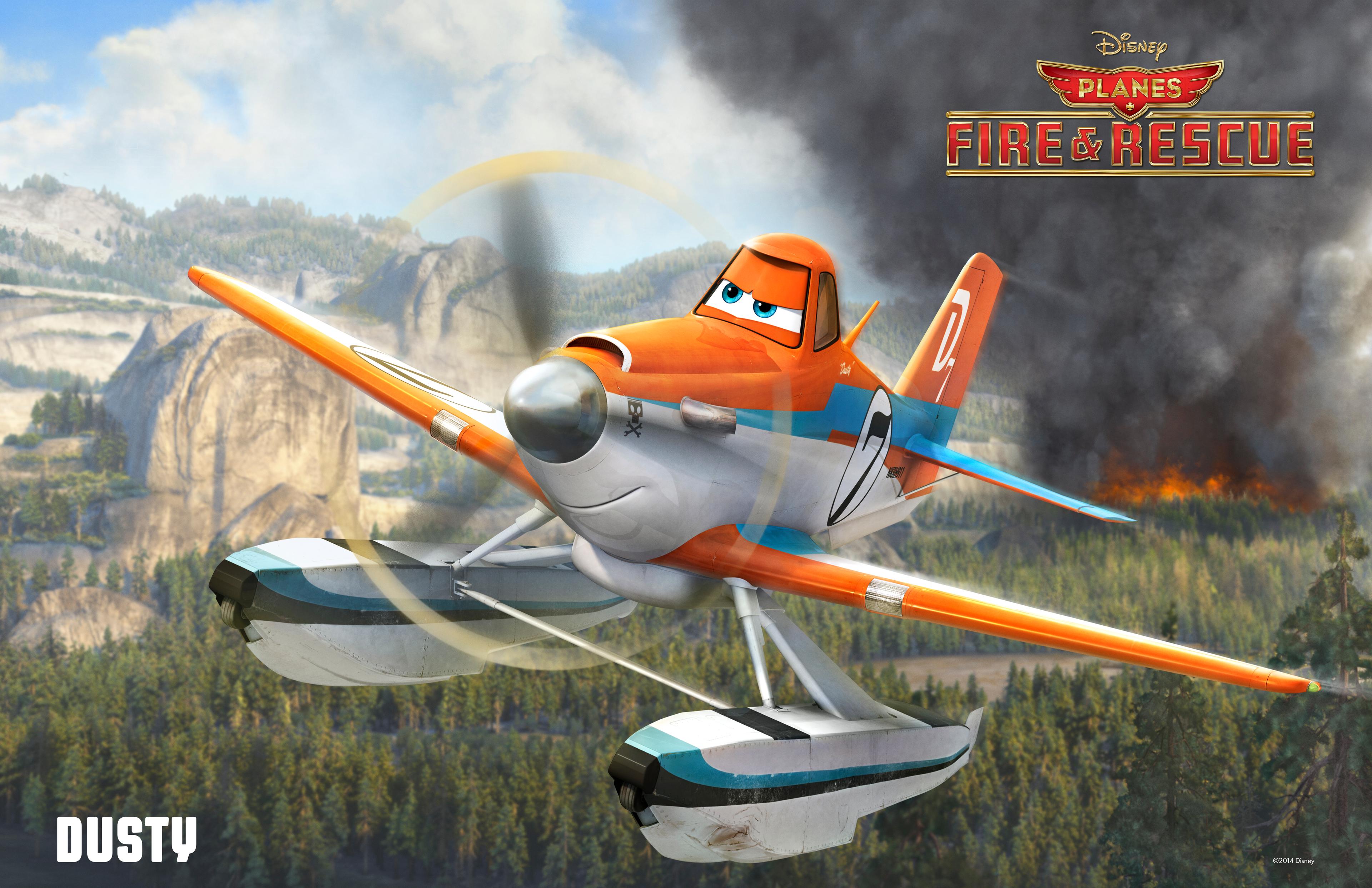 Movie Review Planes Fire & Rescue, Perjuangan Dusty Mengorbankan Segalanya