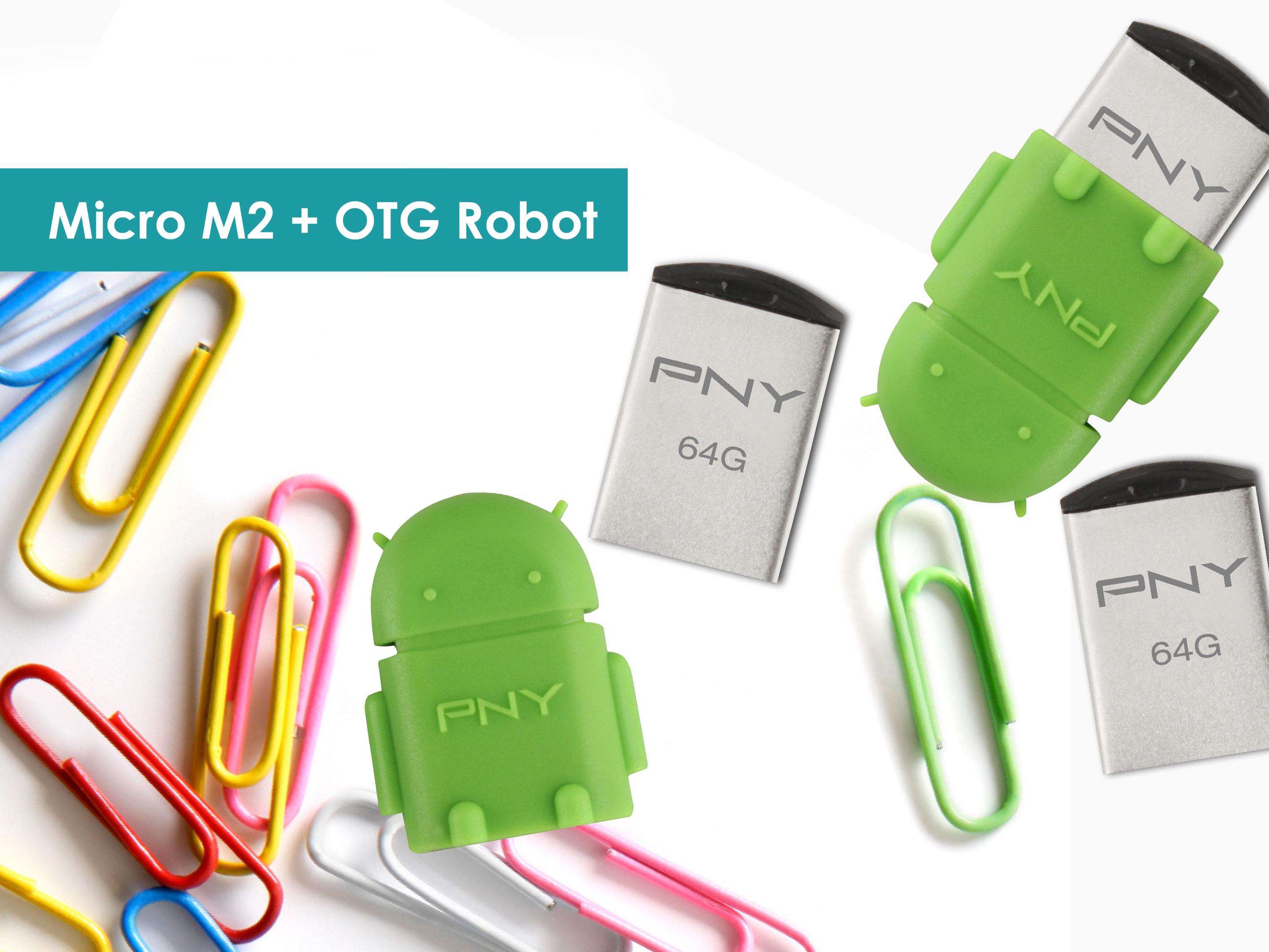 PNY Akhirnya Jual OTG Robot dan Micro M2 di Indonesia!