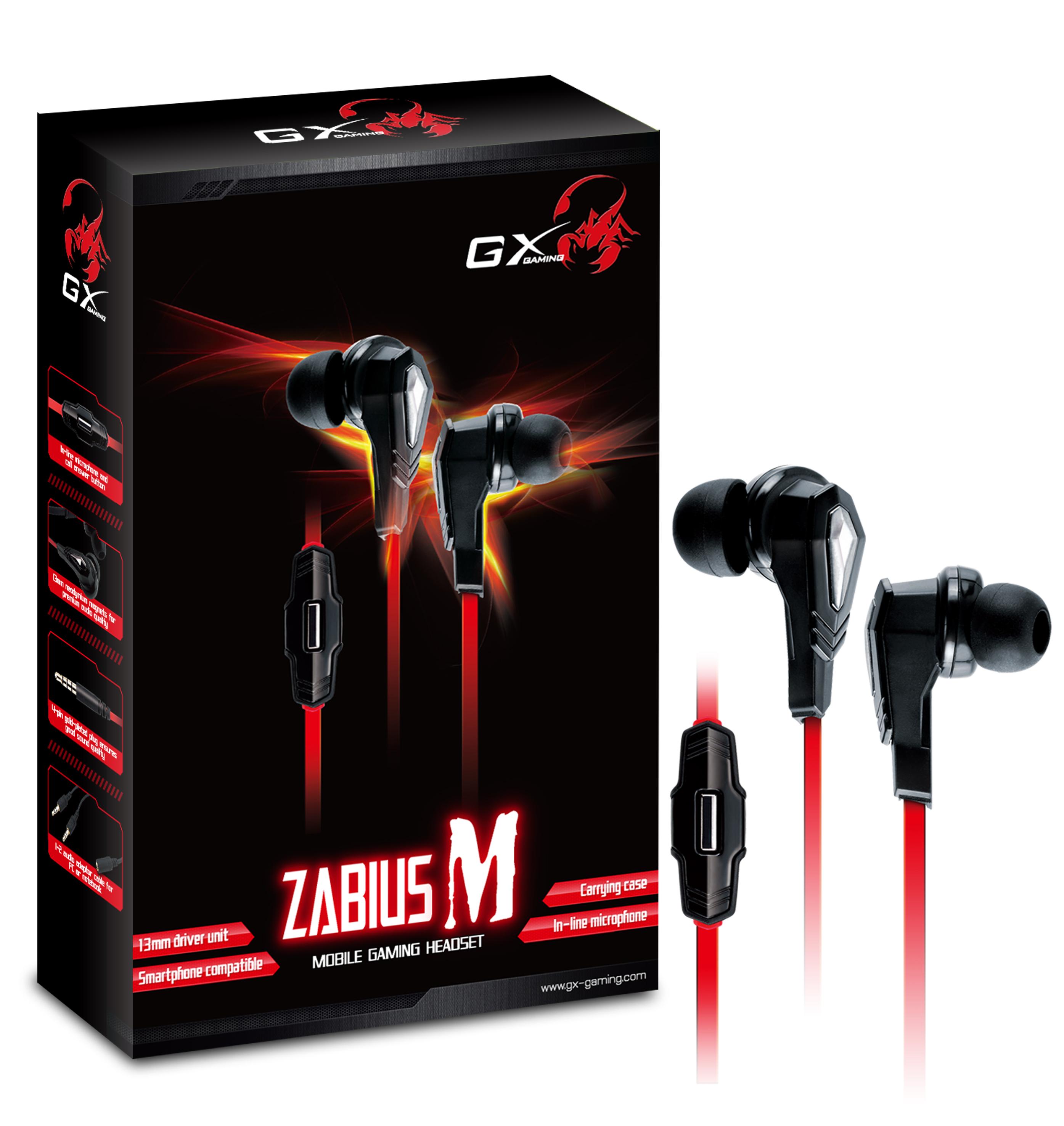 Genius GX Gaming ZABIUS M, Headset Mobile untuk Gaming Kini Telah Tersedia Di Indonesia