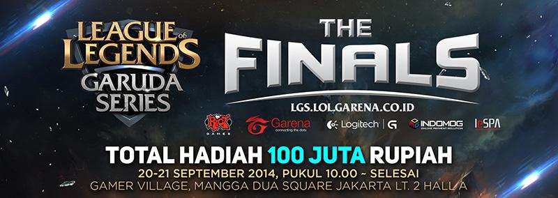 Ayo Hadiri Kompetisi League of Legends Profesional LoL Garuda Series The Final!