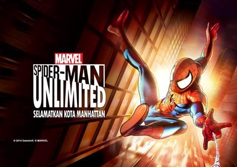 Gameloft dan Marvel Merilis Spider-Man: Unlimited Untuk Smartphone dan Tablet