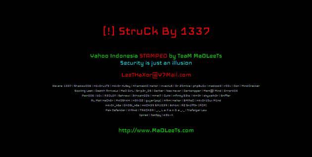 Yahoo Indonesia Pun Jadi Sasaran Hacker Setelah Google!