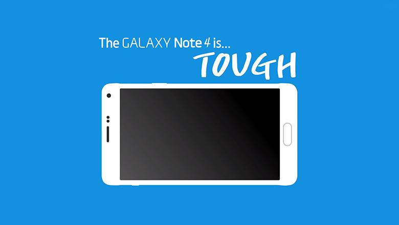 Dibanting Puluhan Kali Dari Berbagai Sisi, Galaxy Note 4 Tetap Mulus!