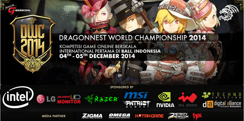 DWC 2014, Kompetisi Game Online Skala Internasional Pertama di Bali!