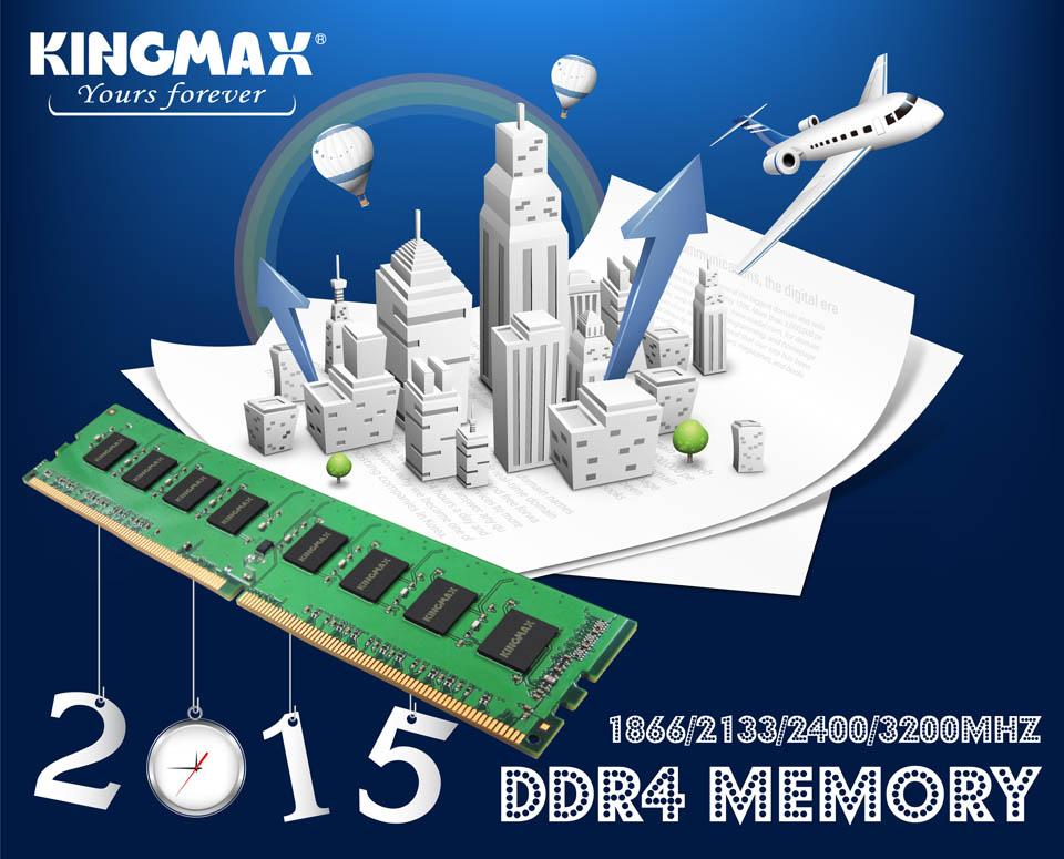 KingMax Tawarkan Memory Terbaru DDR4 untuk Tahun yang Baru!