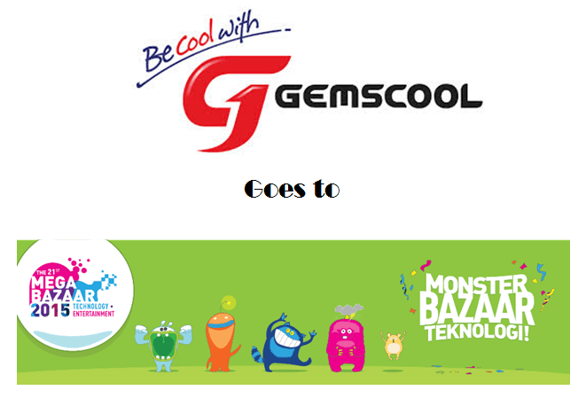 Gemscool Ikut Ramaikan Mega Bazzar Consumer 2015!