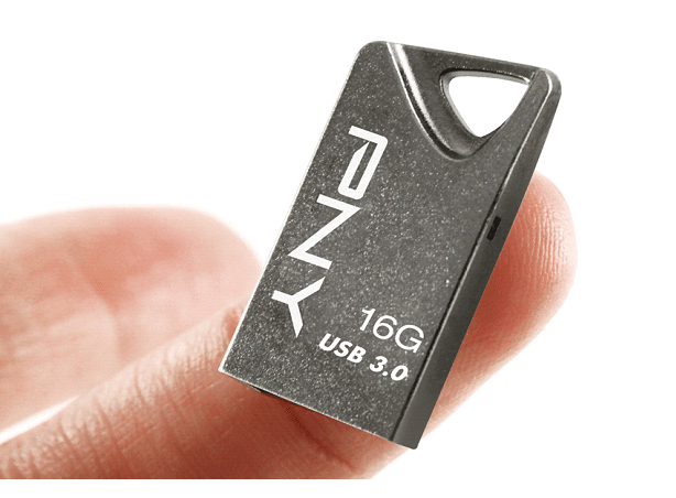 Flash Drive T3 Attach USB 3.0 Berukuran Sebesar Koin dari PNY