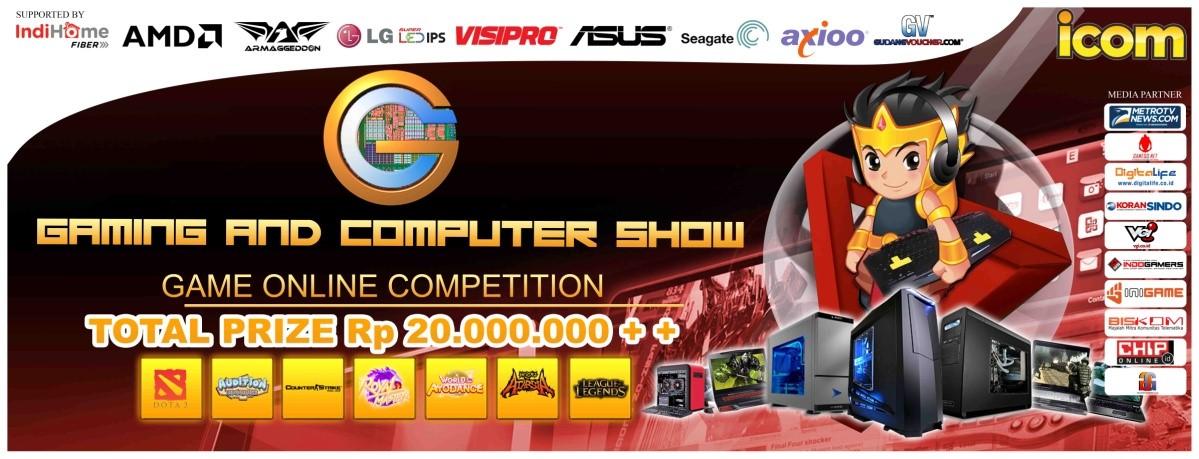 Berbagai Kompetisi Game Ramaikan Gaming and Computer Show 2015!