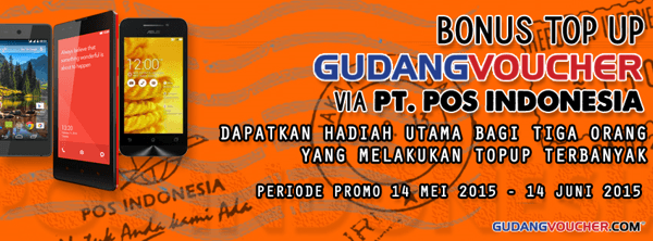 GudangVoucher Resmi Jalin Kerjasama Dengan PT. POS Indonesia