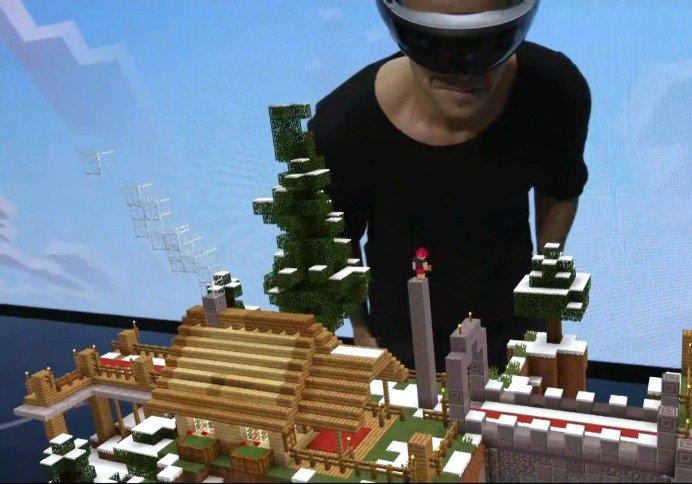 Berkat HoloLens, Game Minecraft Seakan-Akan Masuk Ke Dunia Nyata!