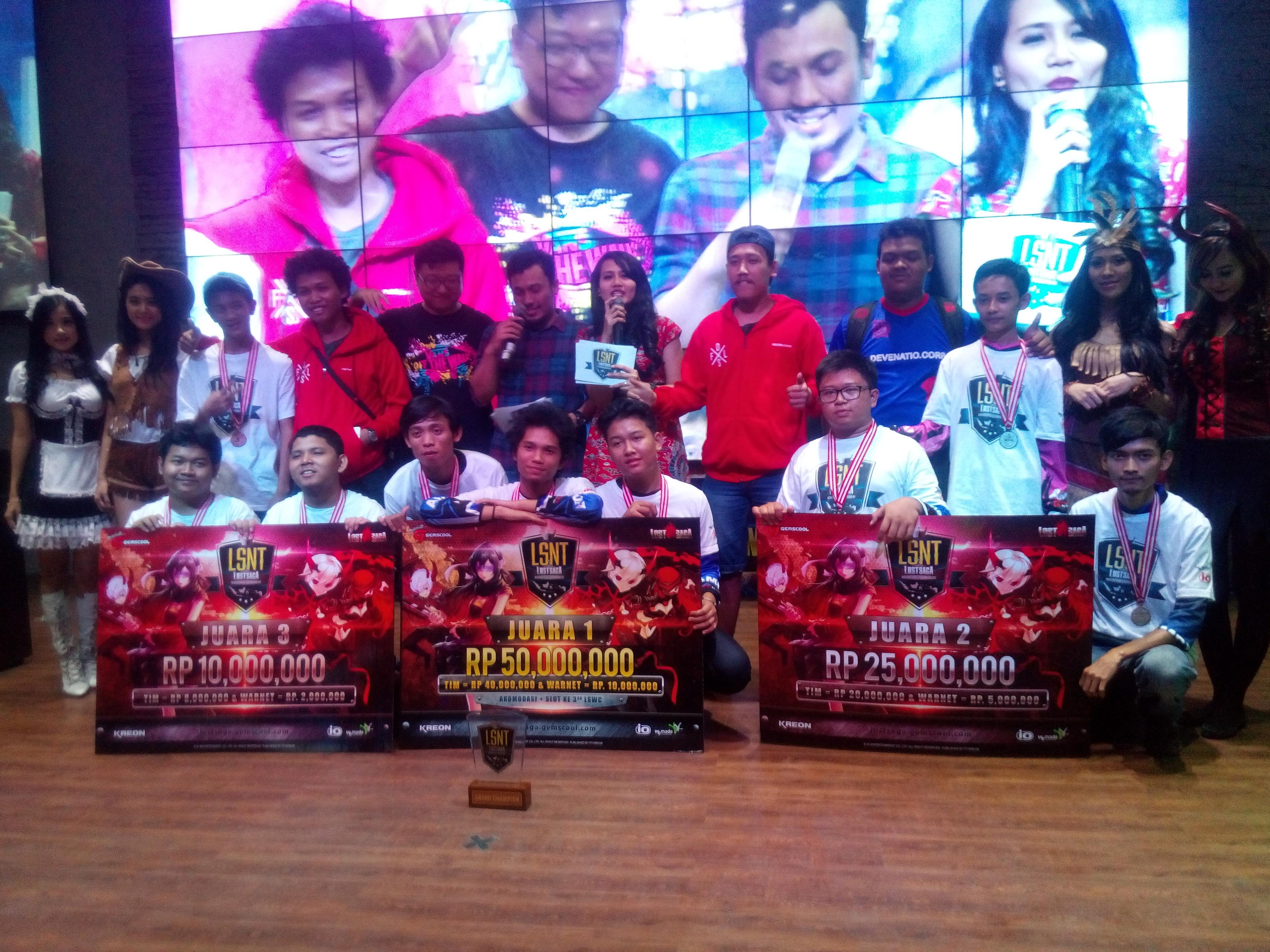 Berbagai Pertandingan Sengit Hiasi Lost Saga Nusantara Turnamen 2015!