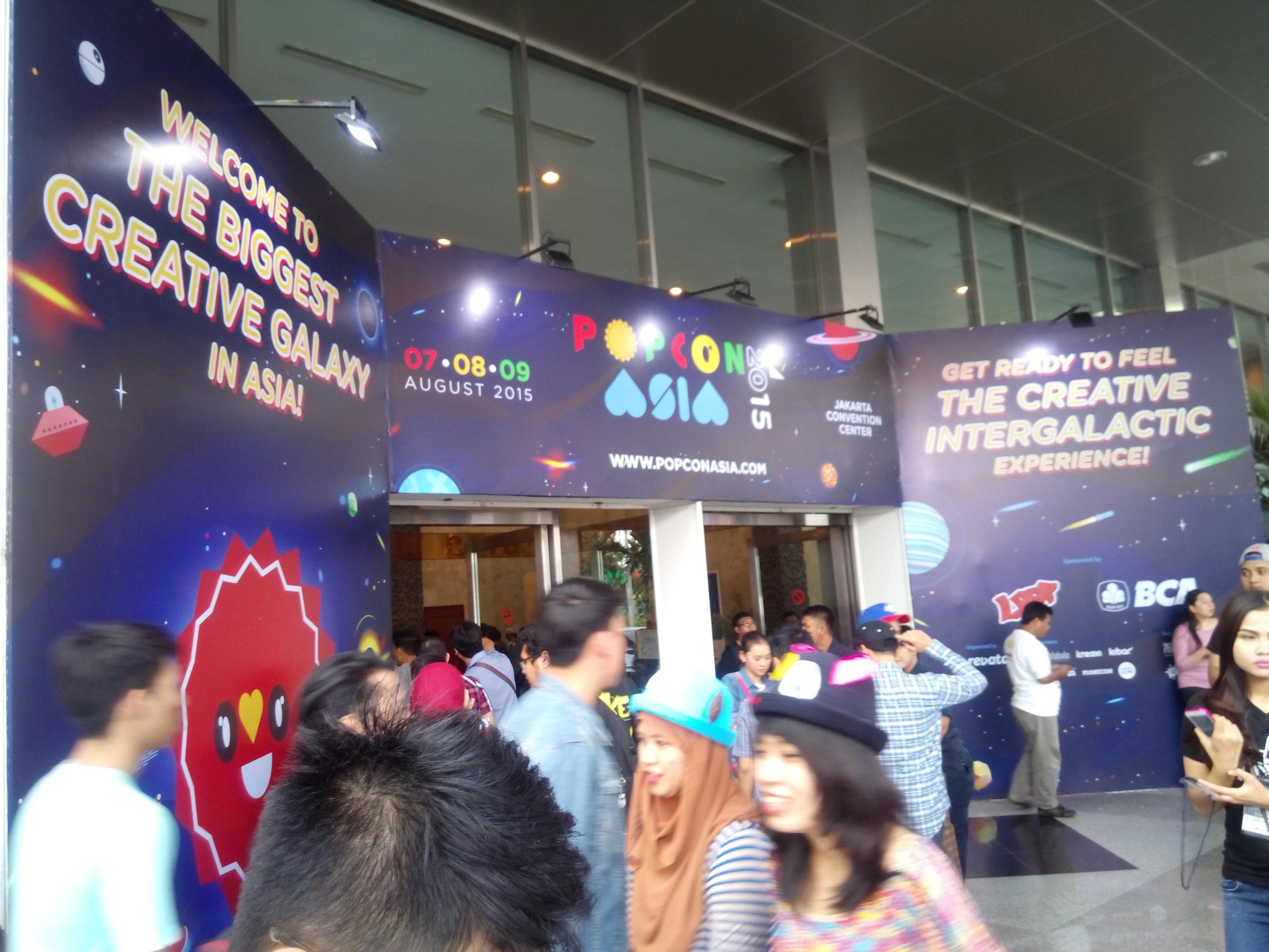 Inilah Keseruan Tim Indogamers di Acara Popcon Asia 2015!