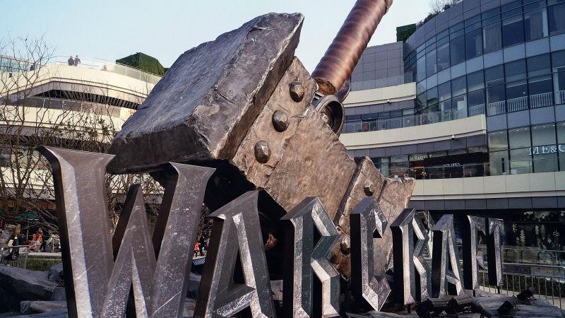 Berbagai Ornamen Keren Ala Warcraft Hiasi Mall di China!