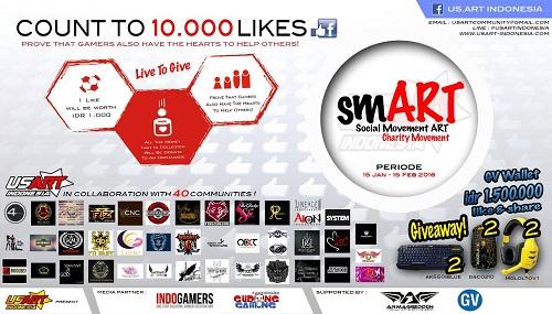 Tunjukkan Aksi Peduli Terhadap Sesama, Puluhan Komunitas Gamers Gelar Aksi Solidaritas!