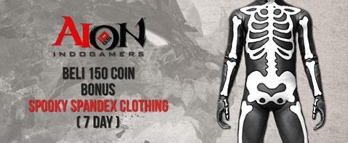 Beli Coin Aion Indogamers dan Dapatkan Kostum Spooky Spandex Gratis!