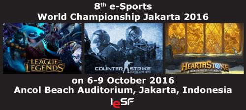 Indonesia Resmi Jadi Tuan Rumah 8th e-Sports World Championship!