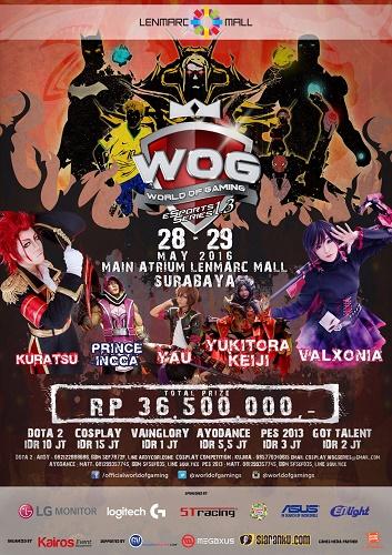 World of Gaming Sambangi Kota Pahlawan Surabaya!