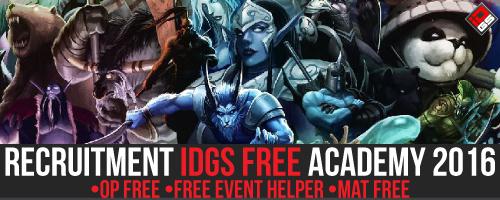 Rekrutmen Staff IDGS Free dan Moderator Forum Telah Dibuka! Daftarkan Dirimu Sekarang!