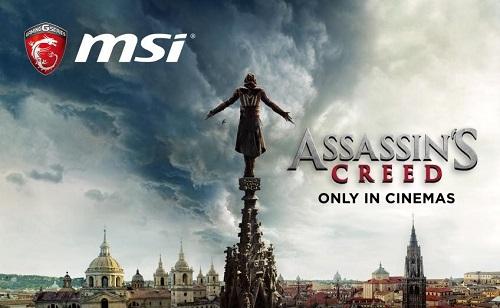 MSI Bagi-bagi Tiket Premiere Assassin's Creed Gratis!
