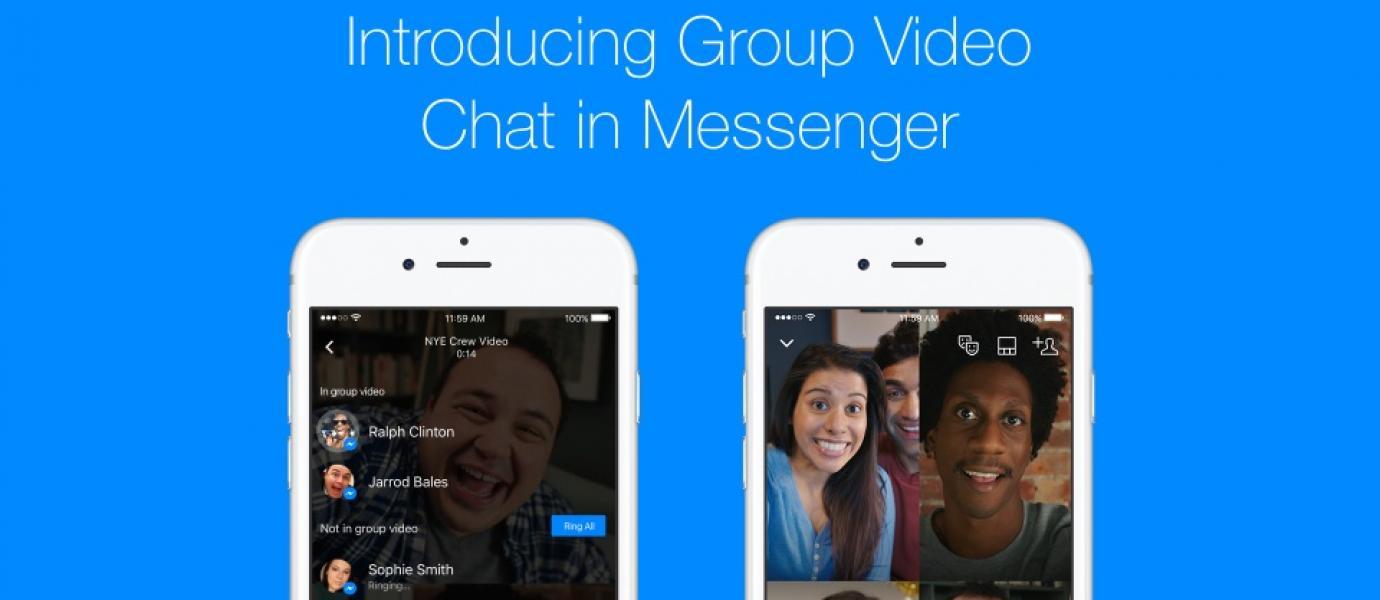 Facebook Luncurkan Group Video Chat di Messenger