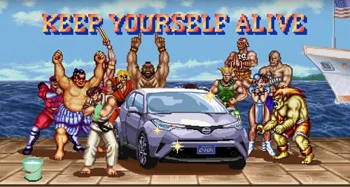Toyota Garap Iklan Bertemakan Game Street Fighter!