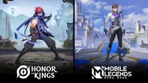 Game Honor of Kings dan Mobile Legends. (Sumber: Youtube Top to Game)