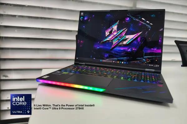 Predator Helios 16 AI (PH16-73) solusi sempurna di era AI yang sedang meledak laptop yang siap memenuhi kebutuhan content creator, developer AI, dan gamer kompetitif. (FOTO: Dok.acerpredator)