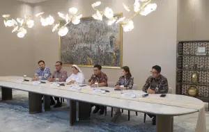 Konferensi Pers Penyelesaian Pengembalian Dana Nasabah CU Paroki Aek Nabara (Sumber: Bank BNI) (FOTO: dok. BNI)
