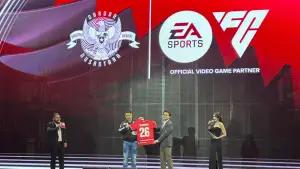 Director of Football Partnerships EA Sports FC, James Taylor dalam peresmian kolaborasi PSSI dengan EA Sports FC (FOTO: Indogamers.com/Ica Juniyanti)