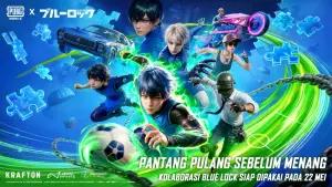 Kolaborasi PUBG MOBILE x BLUE LOCK sudah tersedia mulai sekarang hingga 30 Juni 2026 (FOTO: Dok.PUBG Mobile)
