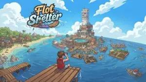 Flot Shelter Resmi Rilis di Android, Bertahan Hidup di Lautan(FOTO: IYAGAMES)