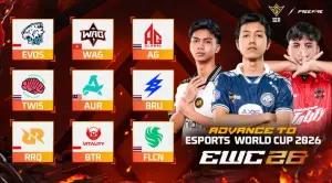 RRQ Kazu, EVOS Divine, dan Team Vitality