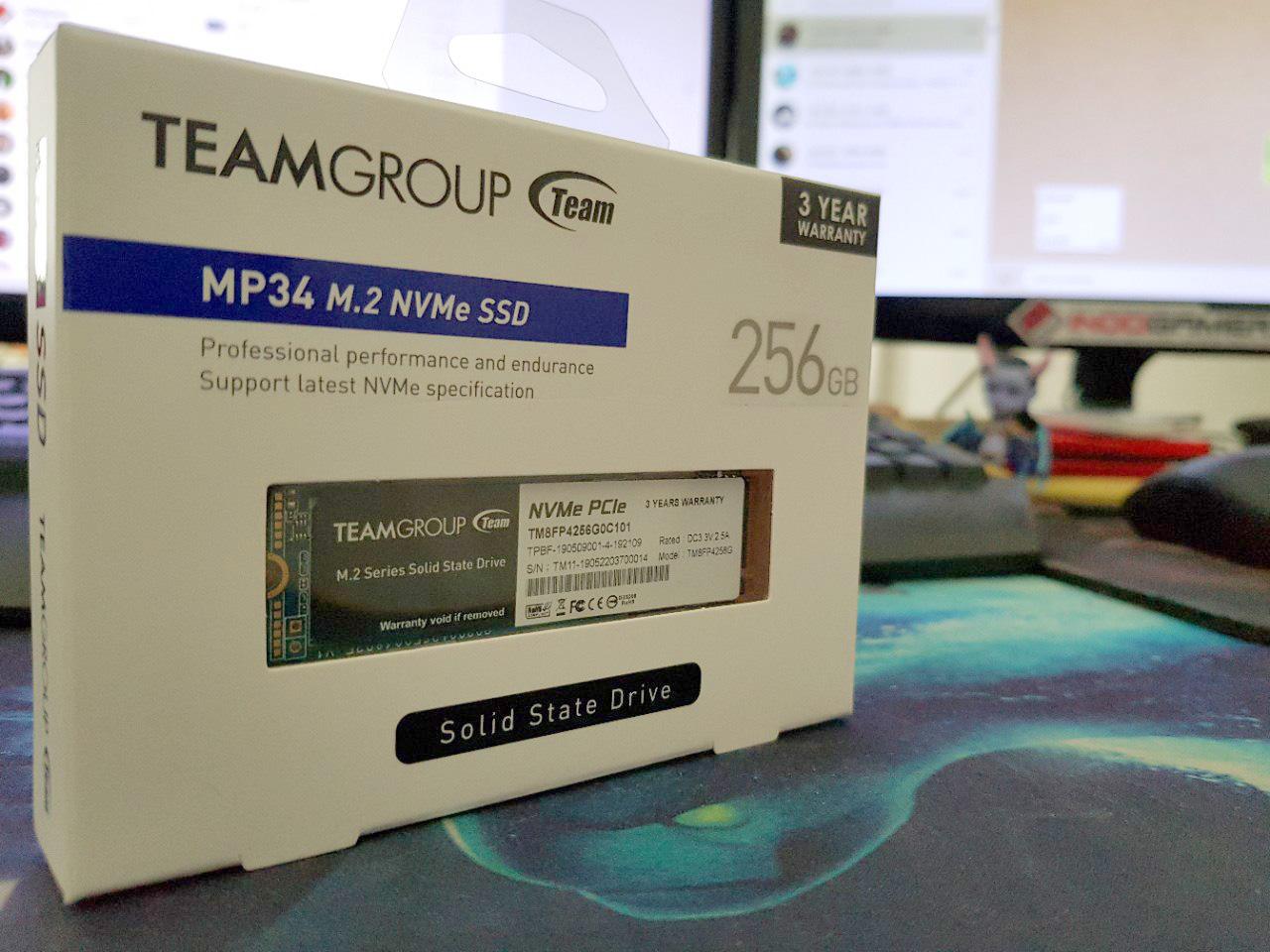 Menjamah Budget NVMe: Team Group MP34