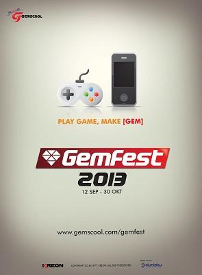 GemFest 2013 Kembali Digelar Dengan Total Hadiah Tunai Sebesar 50 Juta Rupiah