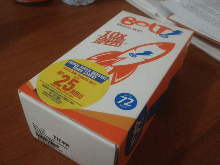 Review, Unboxing Bolt Mobile Wi-Fi 4G LTE